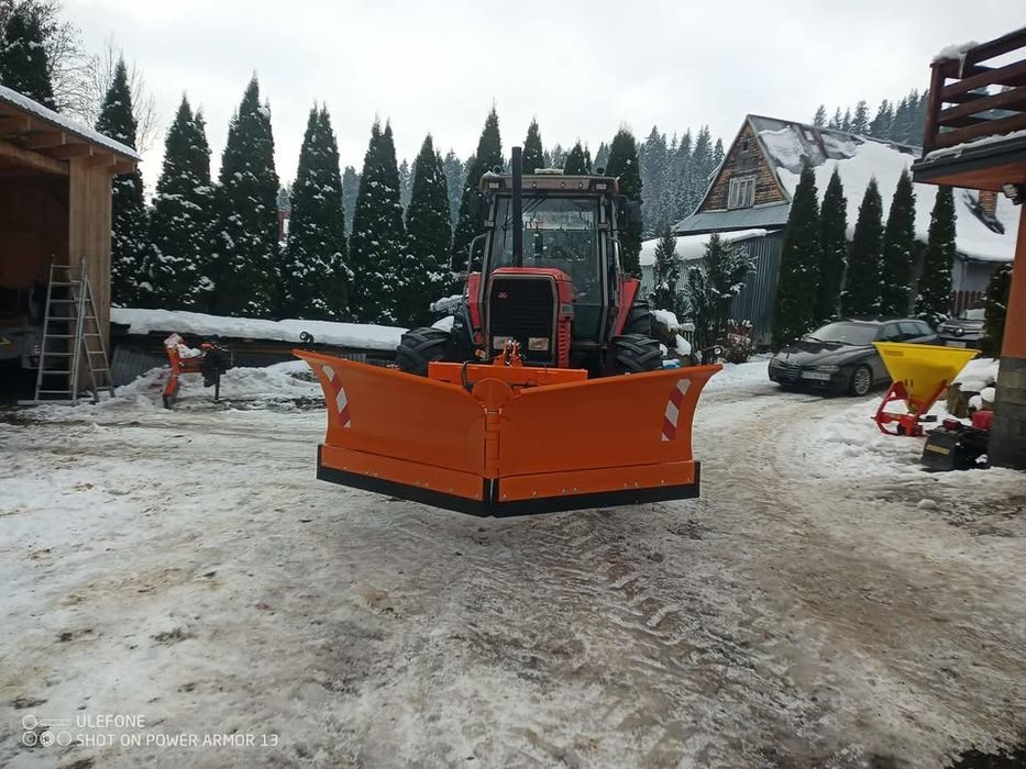 Nowy solidny pług hydrauliczny do śniegu VOLANT 2,5/3,2m DOWÓZ