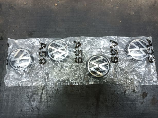 Dekielki Znaczki Kapsle Kołpaczki do felg aluminiowych VW