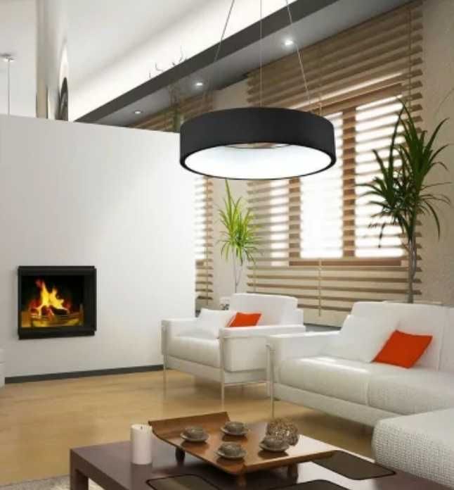 Lampa Holdbox Pulsano LED czarna wisząca