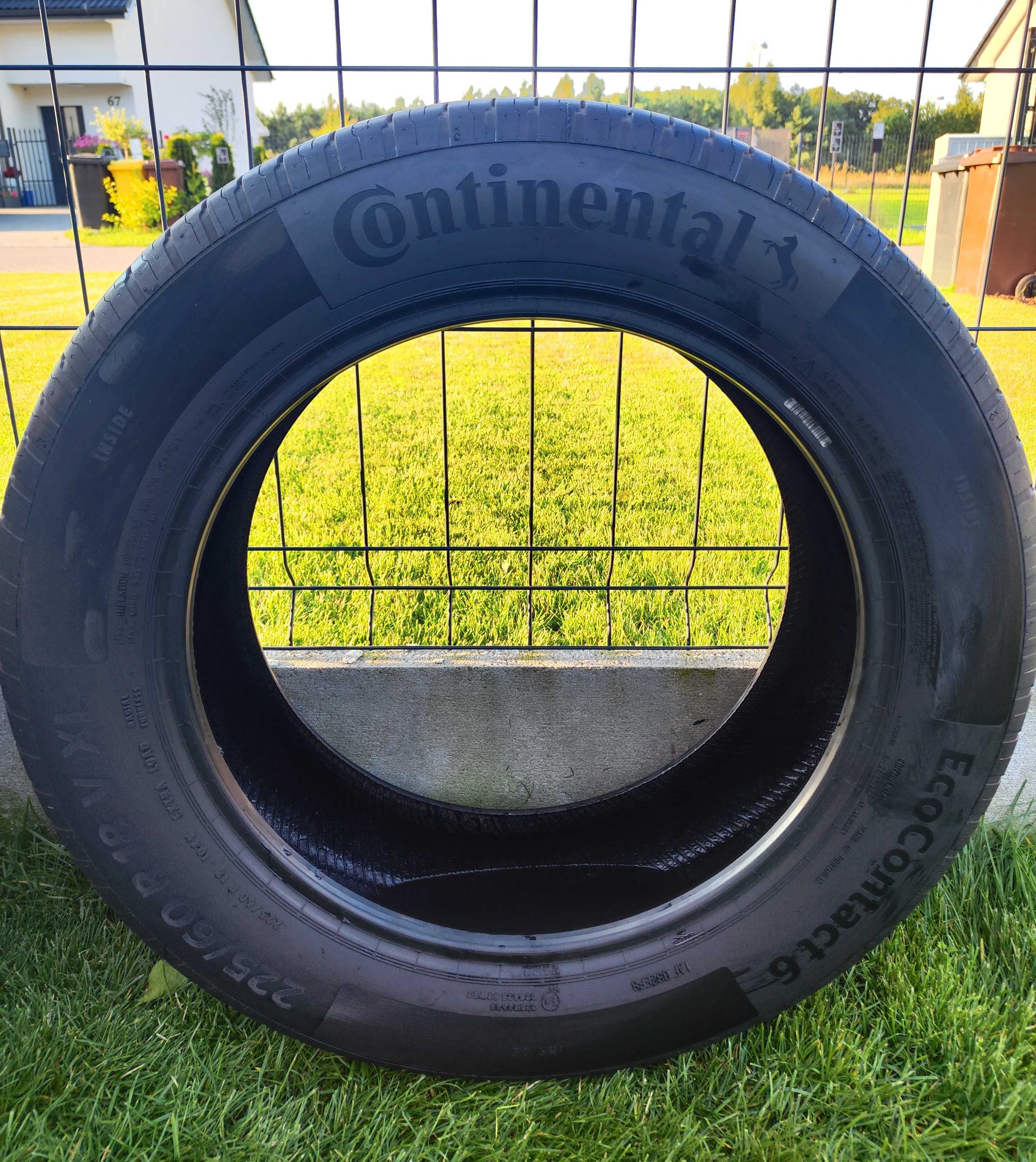 4x CONTINENTAL EcoContact  6 225/60 18'' 104V XL LETNIE