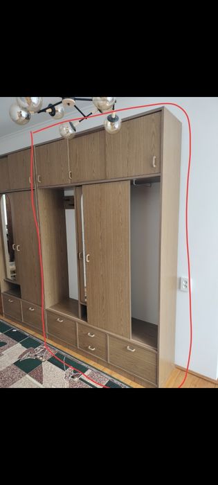 Продаю частину шафи- стінки