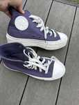 Converse na platformie Sneakersy wysokie - fiolet 37