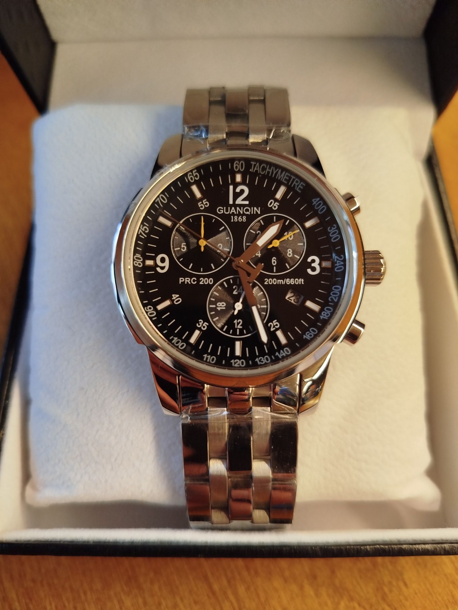 Часы PRC200 Guanqin механика,хомаж Tissot