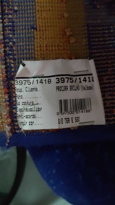 Tapete azul para quarto ou sala - 150x80 cm 3100g