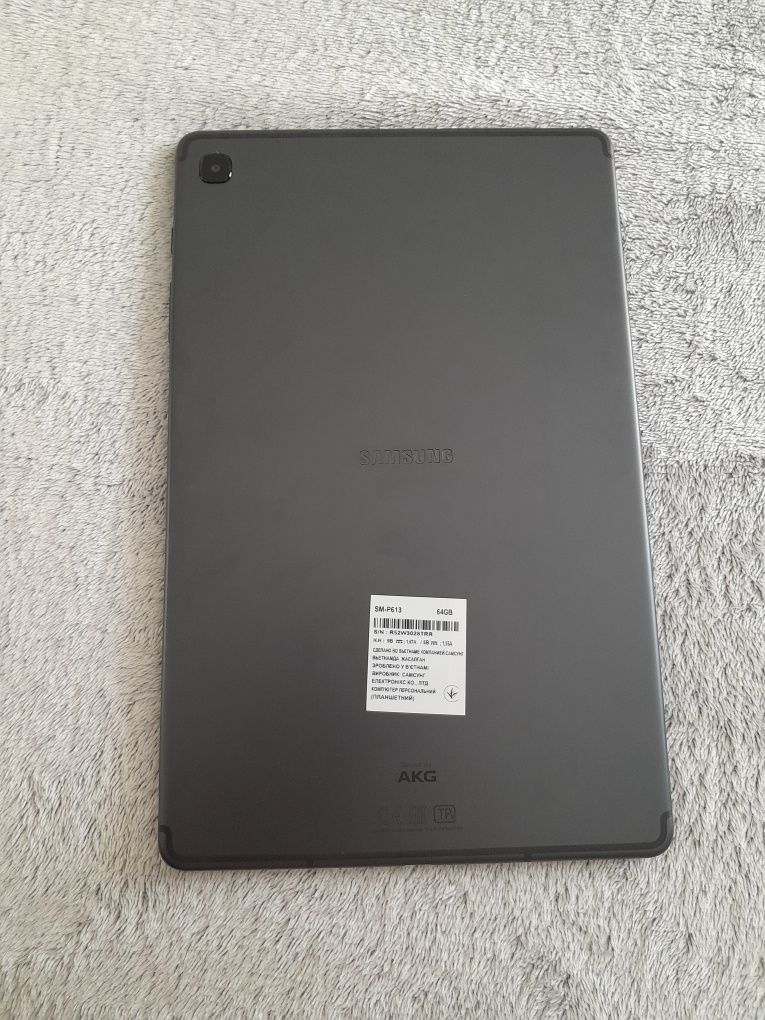 Планшет Samsung Galaxy Tab S6 Lite 64gb WIFI 10.4 SM-P613 (2022) Grey
