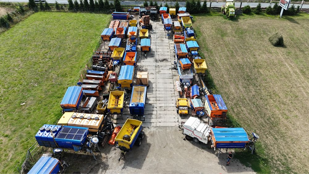 Solarka piaskarka Schmidt Syntos Stratos Taśma na unimog bez rdzy roto