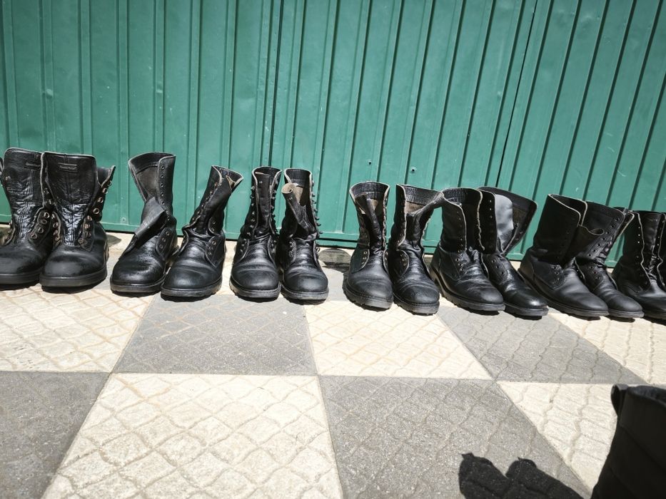 Botas militares do exército PT tamanho 40