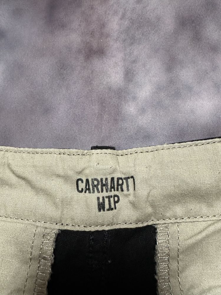 Spodnie jeansowe szerokie Carhartt cargo baggy pants unisex streetwear