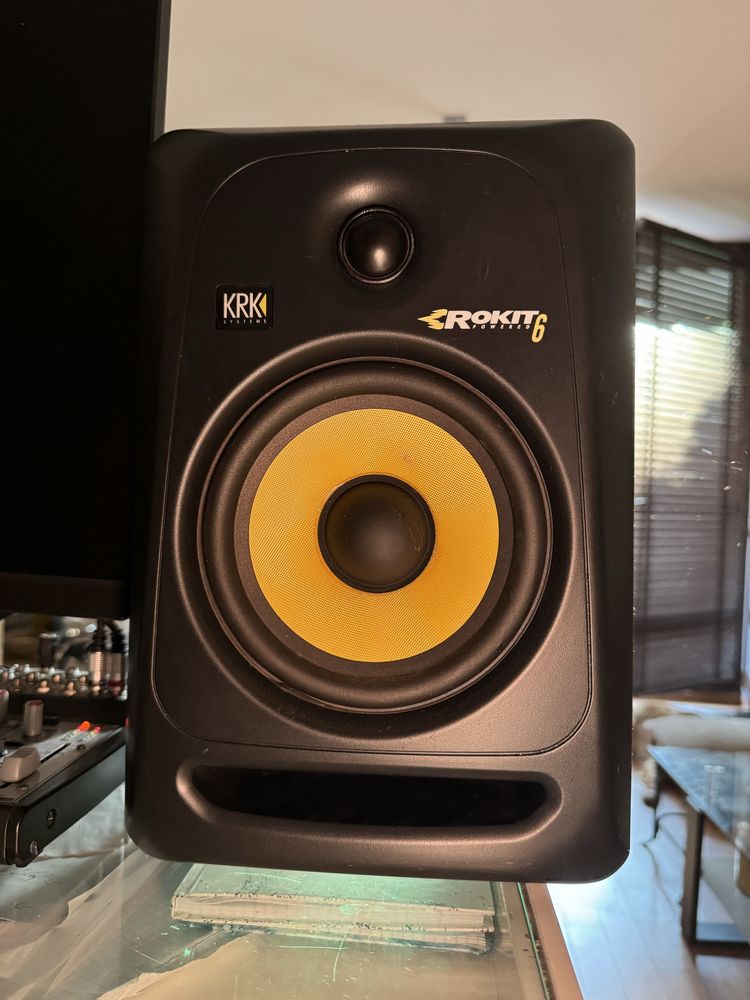 2x KRK Rokit 6 monitory studyjne kolumny glosniki para zestaw dwie