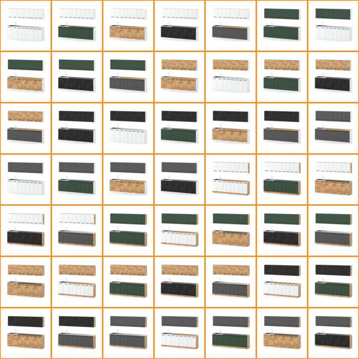 Meble Kuchenne Vero 2.6 Nowoczesny Zestaw Kuchnia Modułowa Pojemna