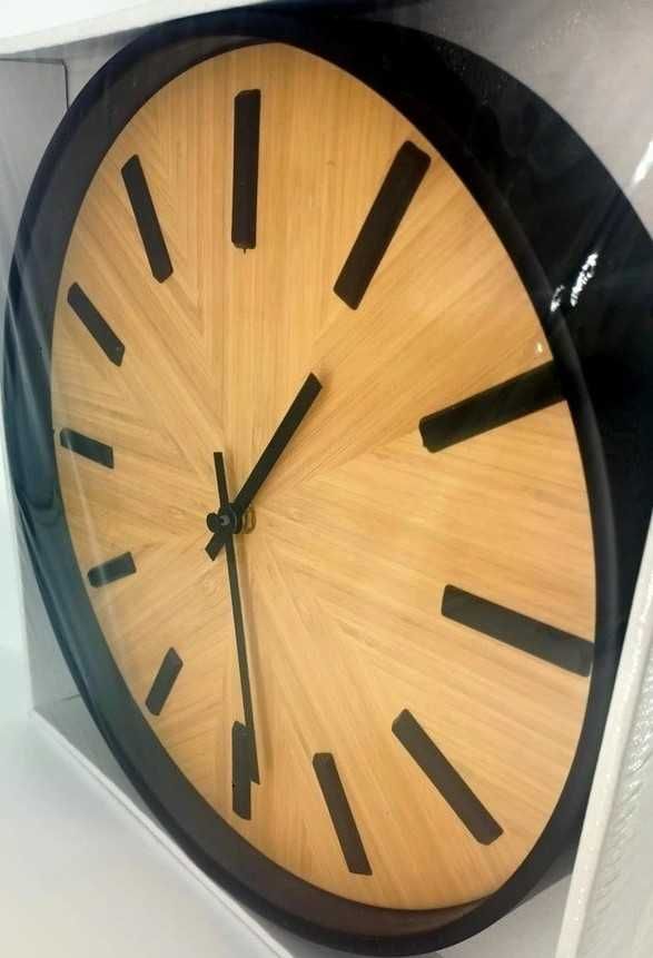 Zegar ścienny 30,5 cm niesłyszalny bardzo cichy LOFT