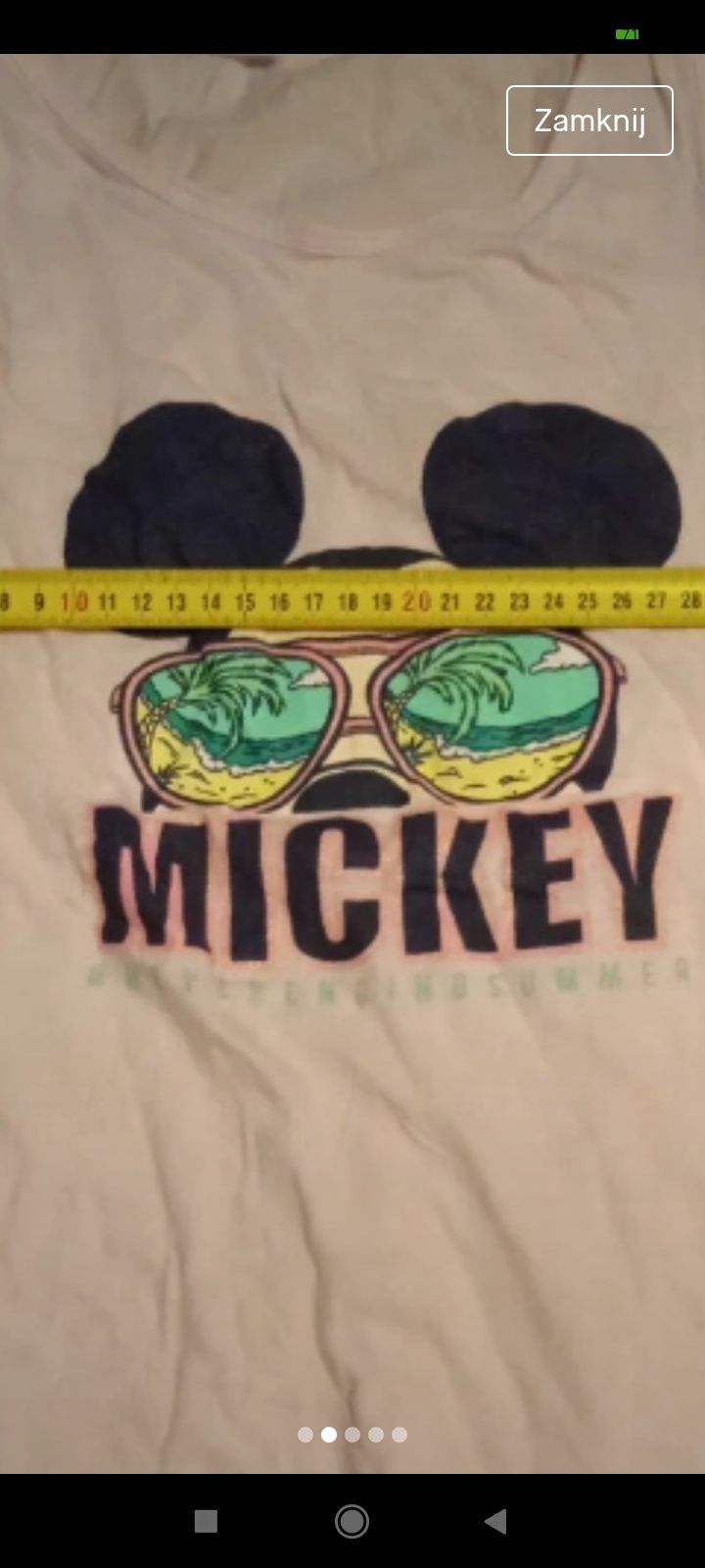 Koszulka Mickey mouse 158/164