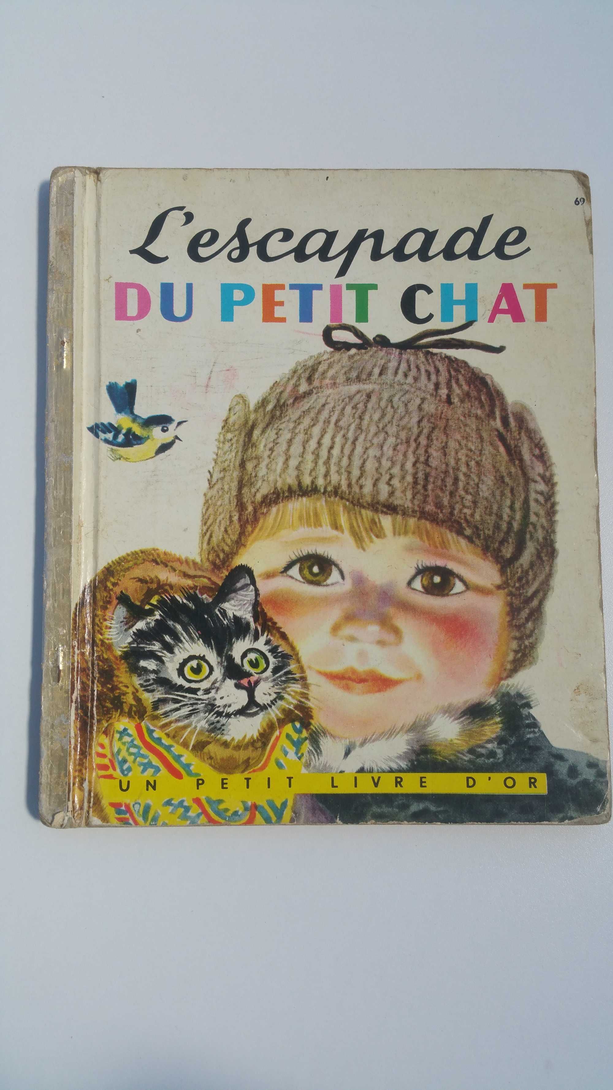 Livro Francês Antiguidade 1951 Livre D'Or Petit Chat CocoRico