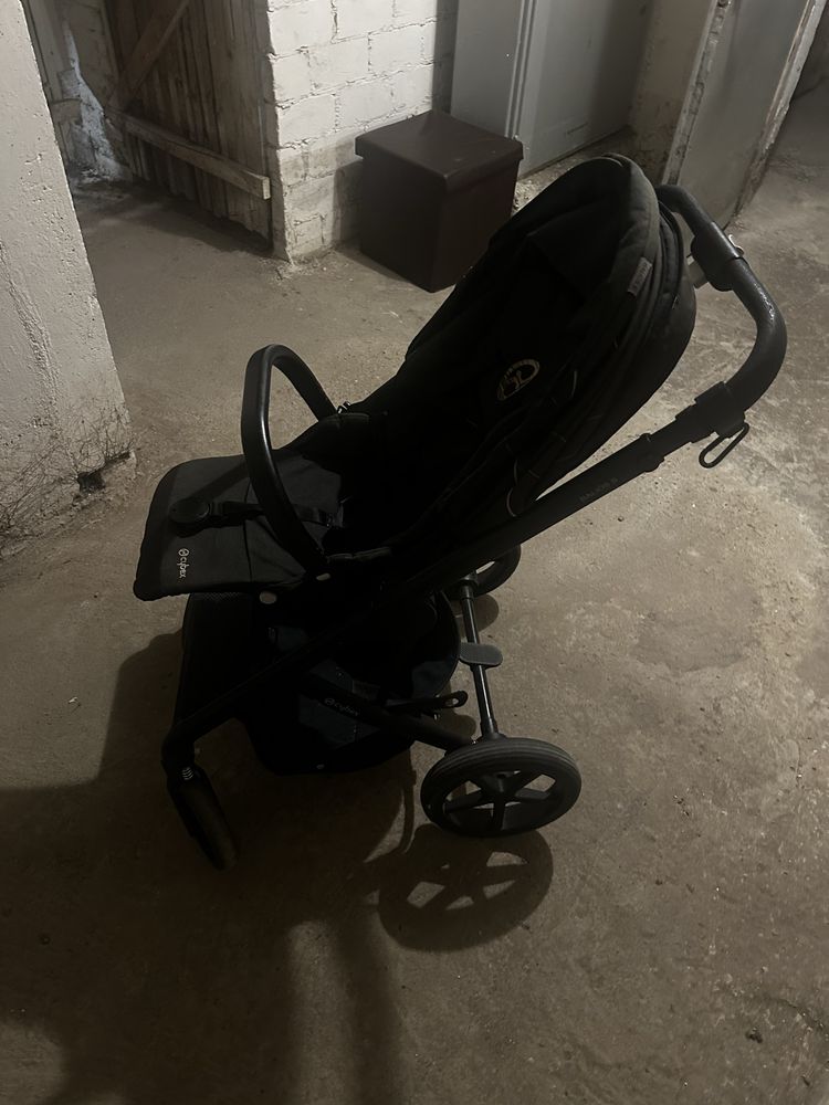 Wózek czarny cybex balios spacerówka