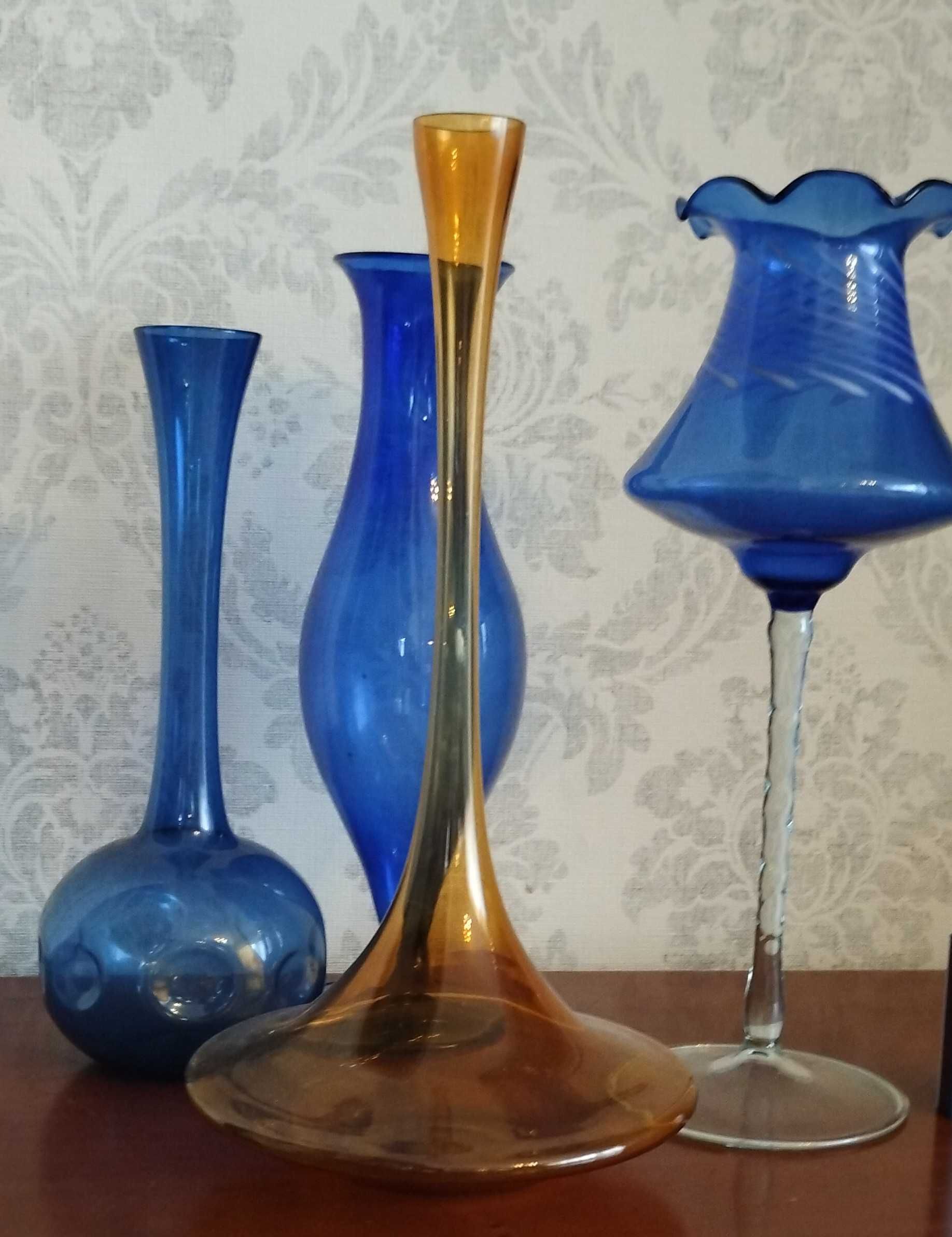 LAUSCHA glass Thuringia. Albin Schaedel. Вінтаж .5 штук. Ціна за 1 шт