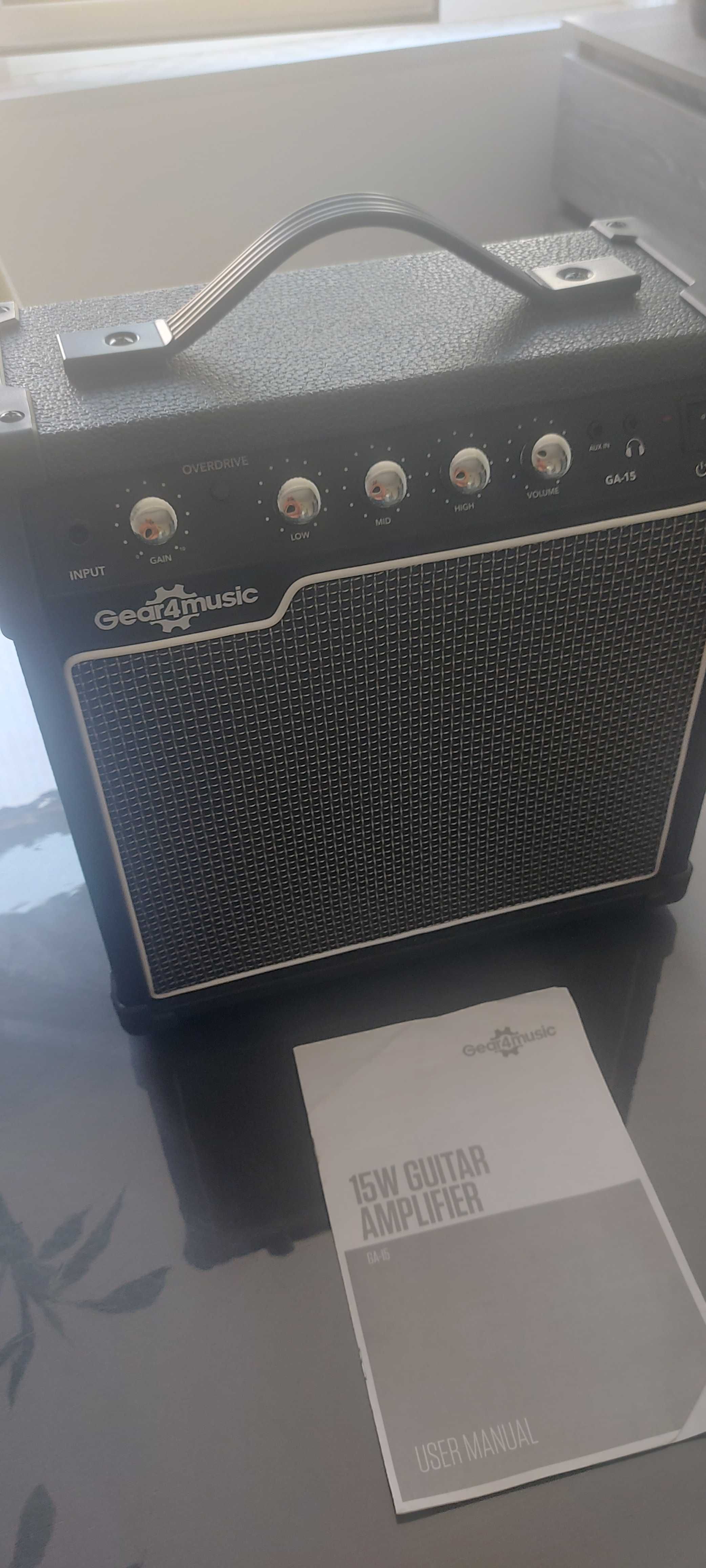 Amplificador de guitarra eletrica de 15w