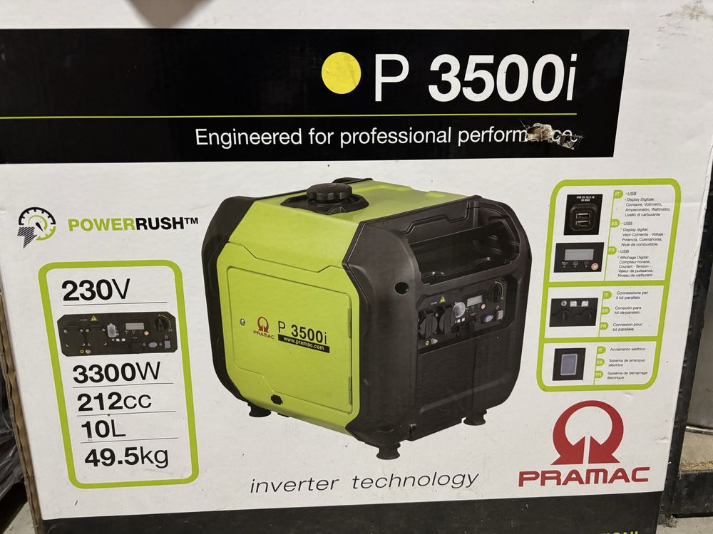 Самий тихий Генератор Pramac P 3500 i