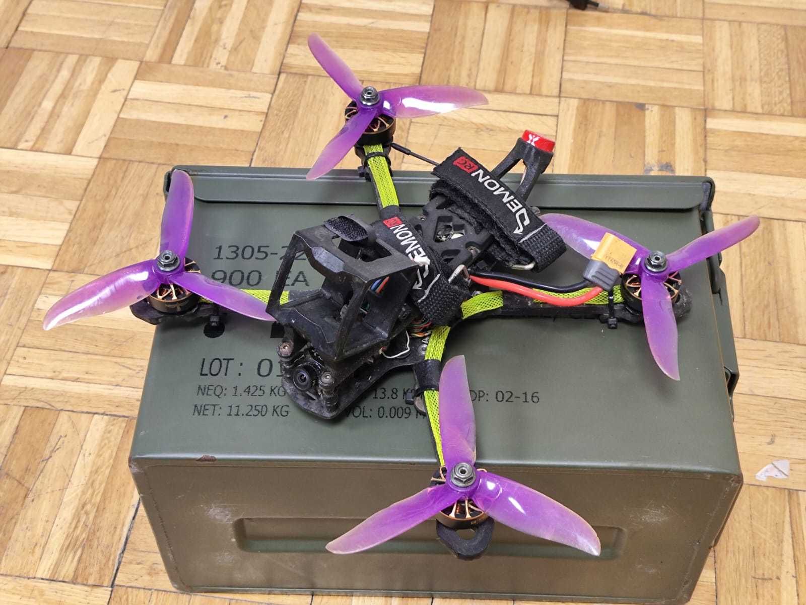 ZESTAW FPV 4S - Protek35/Mobula7/Flow/Apex5/Taranis QX7/ISDT/Crossfire