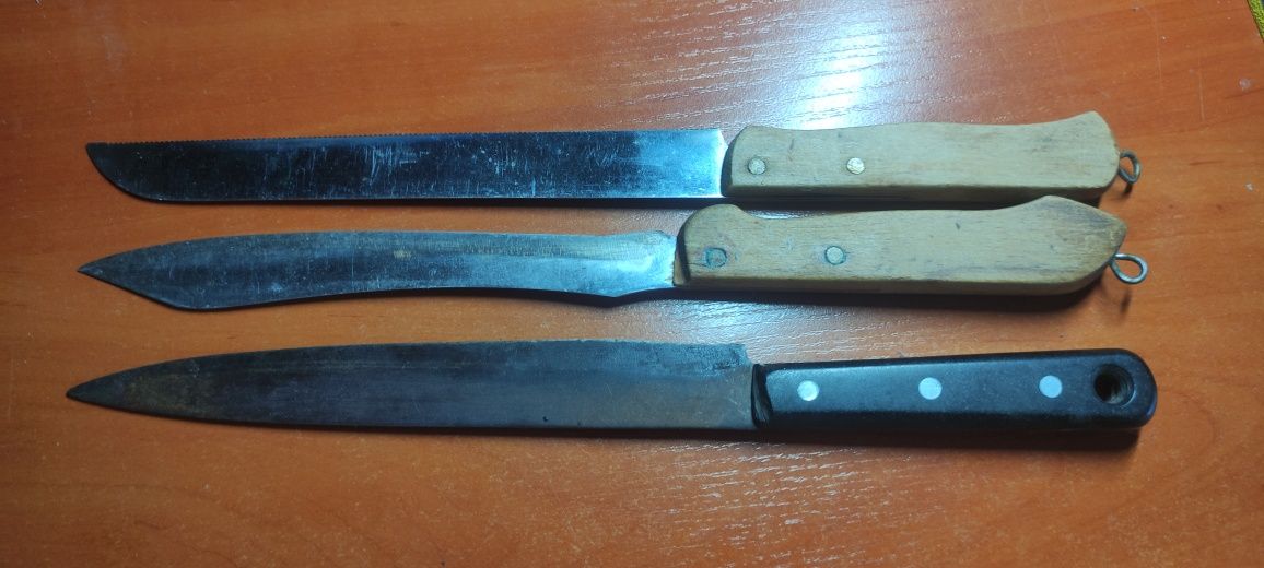 Ножи кухонные времён СССР 3шт