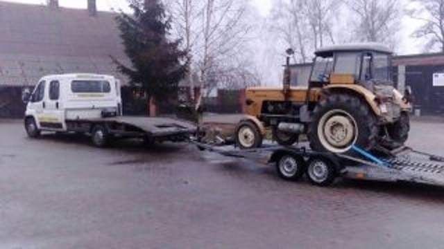 Wypożyczalnia lawet 8,5m na 2 auta wynajem lawety przyczepy Marki PL