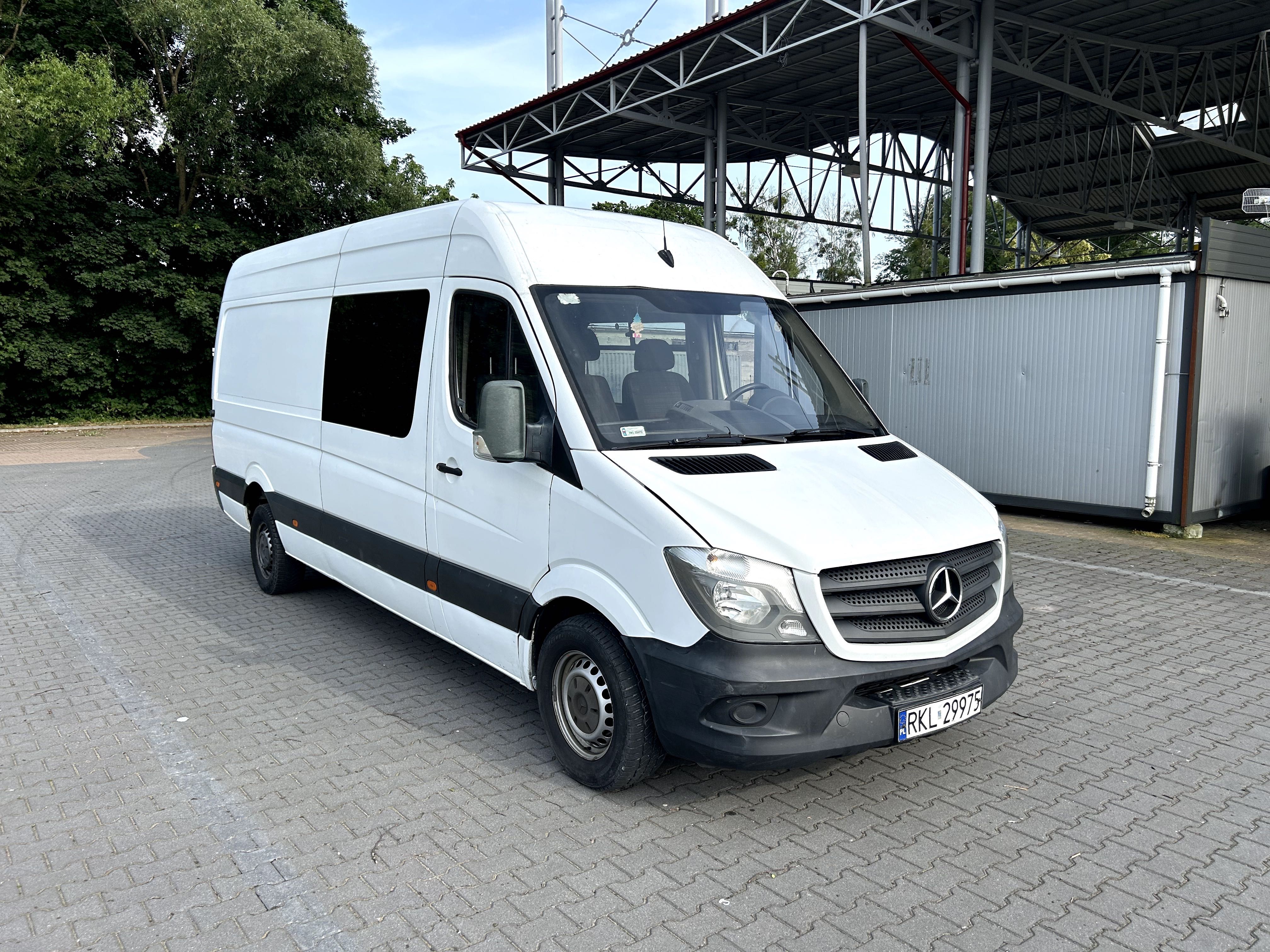 WYNAJEM Busa 9 osób osobowego Wypożyczenie Mercedes Sprinter 906 Max