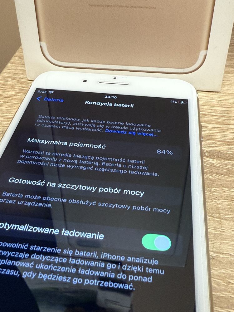 iPhone 7 Plus *32GB* *Bateria 84% Org* *igła*