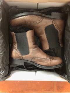 Botins castanhos