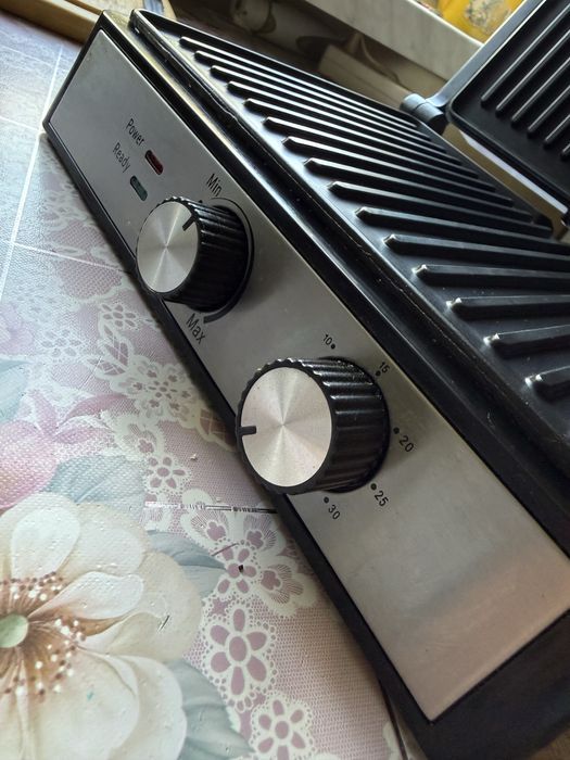 Grill elektryczny opiekacz rozkladany toster do kanapek panini duzy