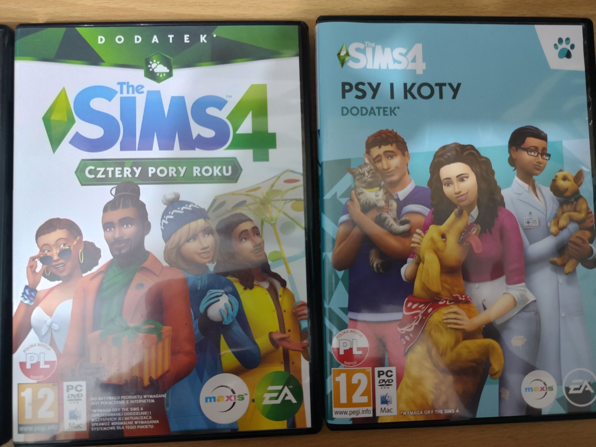 Gra simsy psy i koty+ dodatek