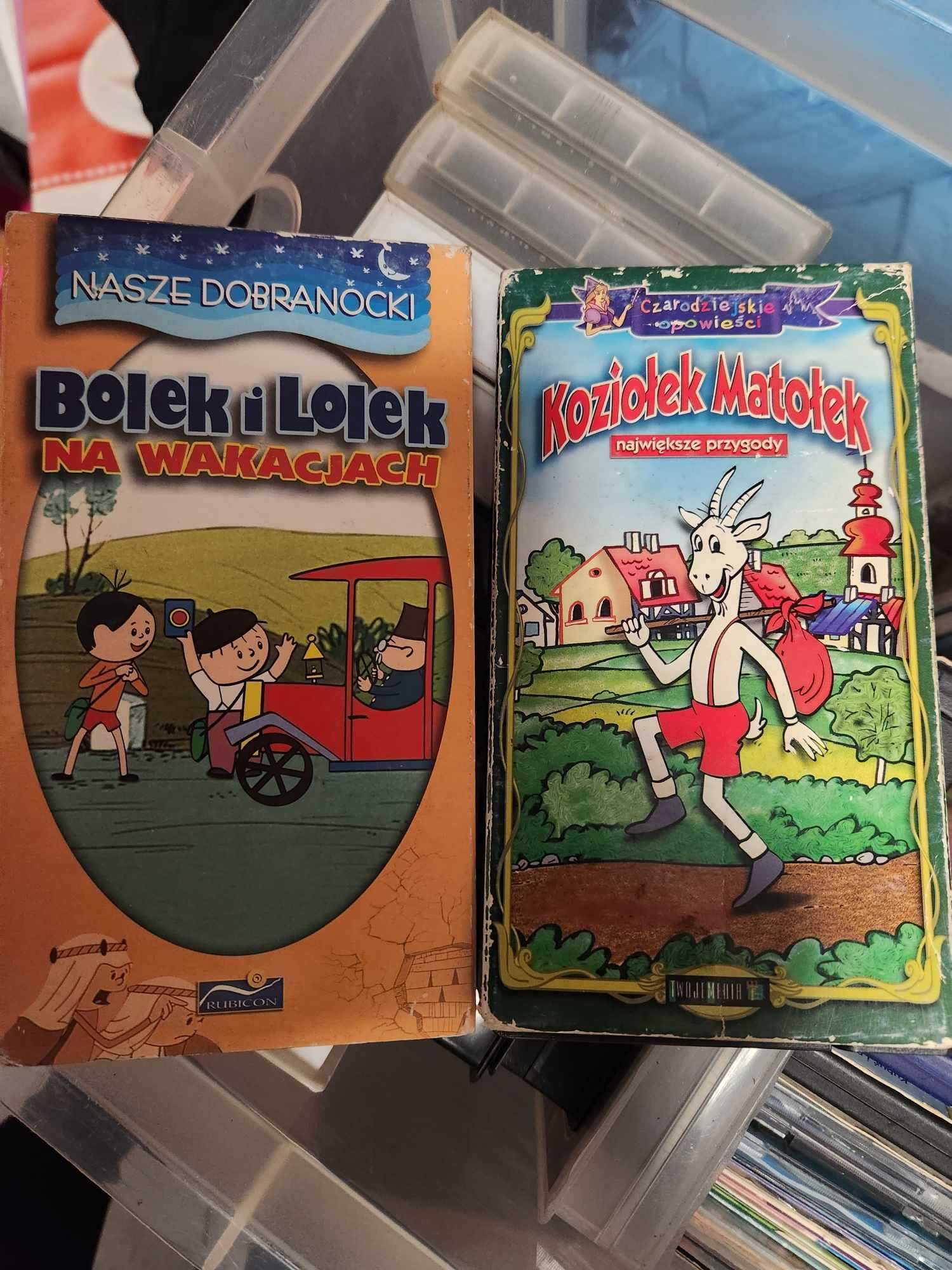 2 bajki - Bolek i Lolek Koziołek Matołek kasety VHS
