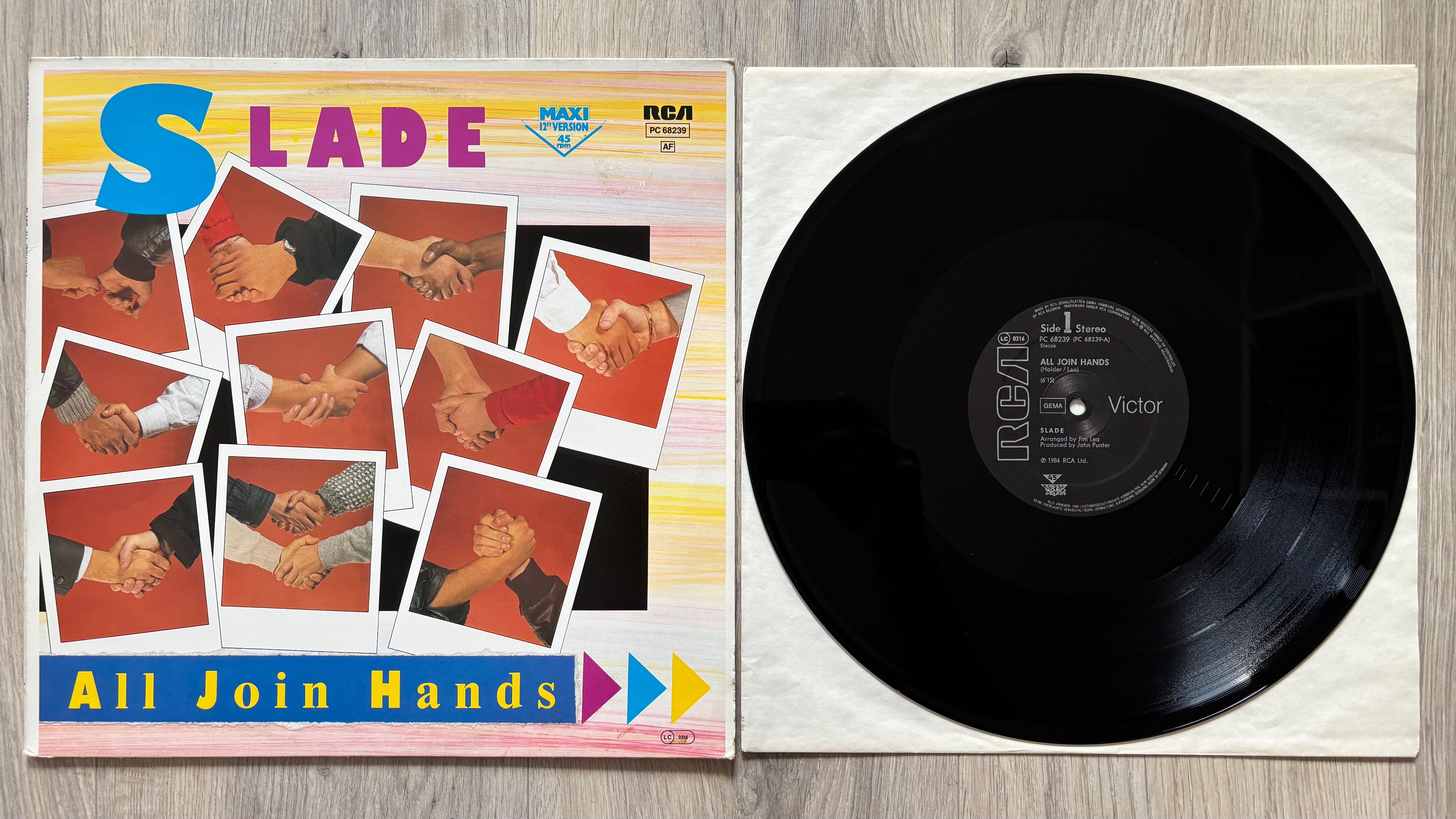 ПЛАТІВКИ/ПЛАСТИНКИ/ВИНИЛ/Maxi-Singles/Wham/Slade/Celentano/Color Vinyl
