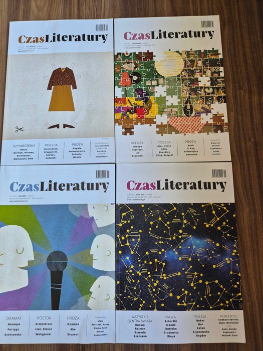 Czas Literatury kwartalnik 8 numerów