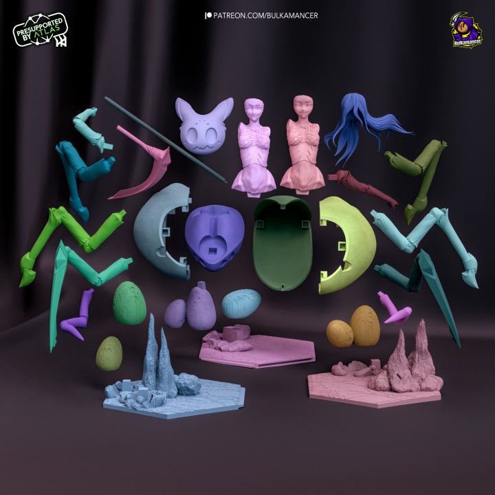 Kumoko - figurka inspirowana "So I'm a spider, so what?"