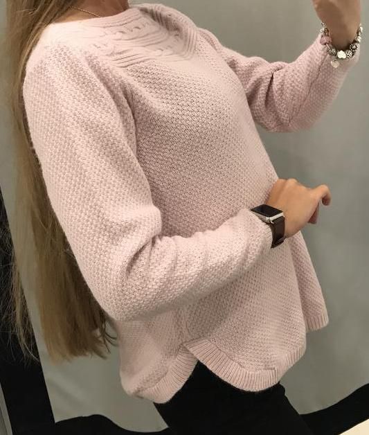 свитер джемпер пудровый Monsoon альпака вискоза р. М/евро40/наш46