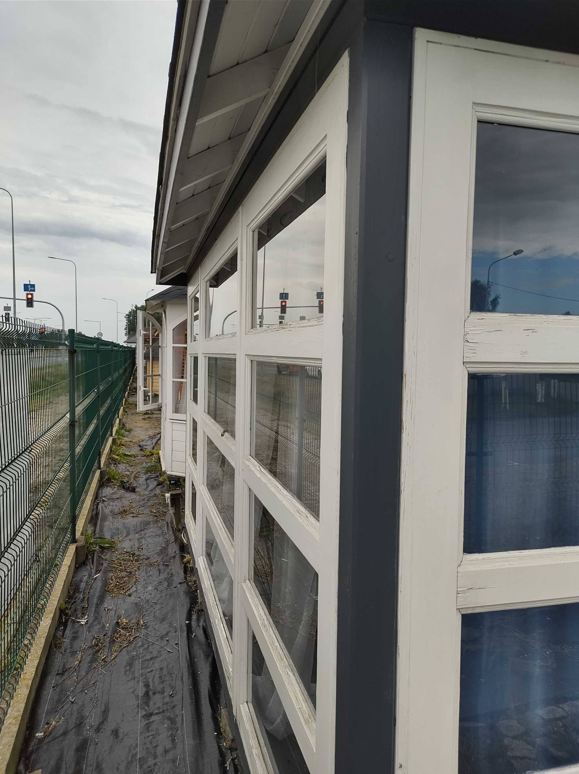 Altana ogrodowa,altanka drewniana,przeszklona P14 4x4m Promocja