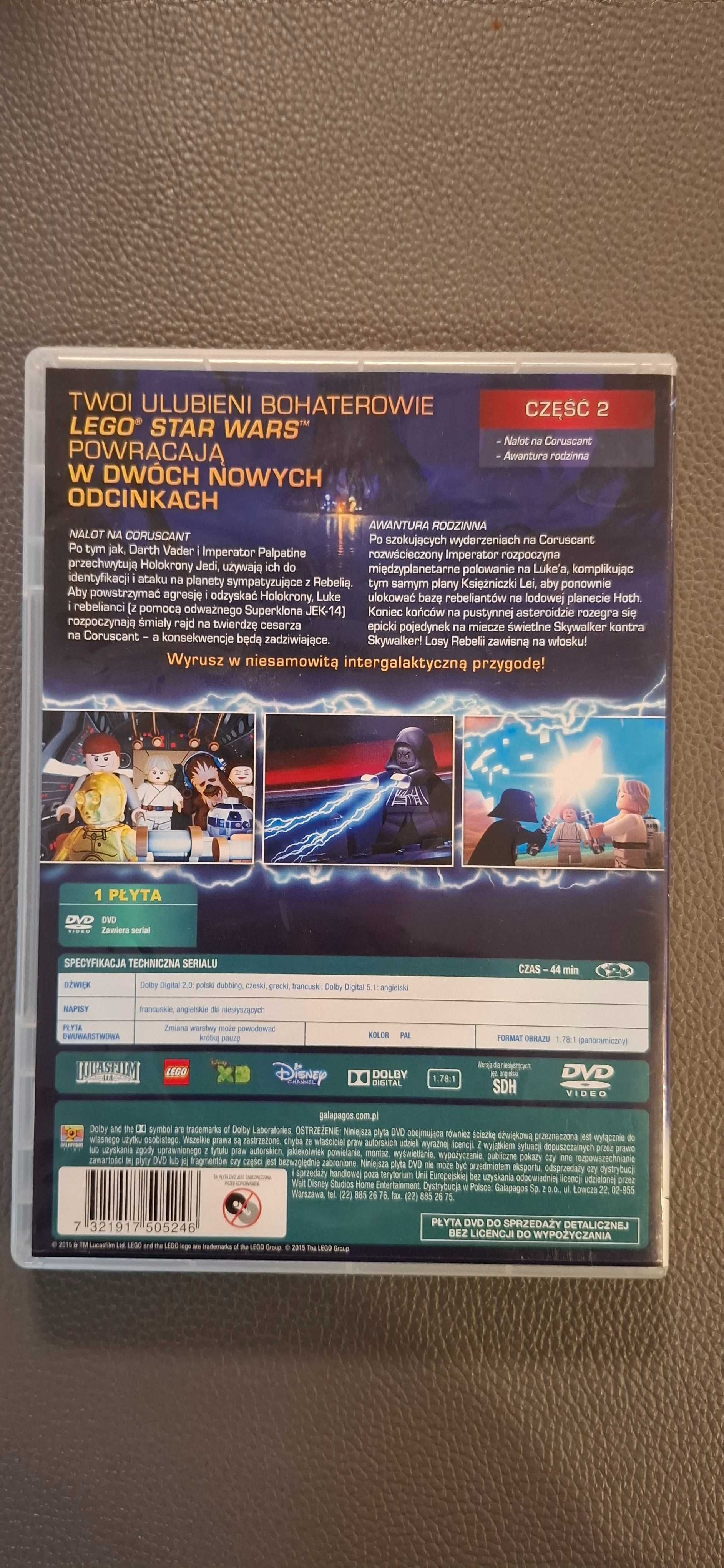 LEGO Star Wars. Nowe kroniki Yody. Część 2, DVD