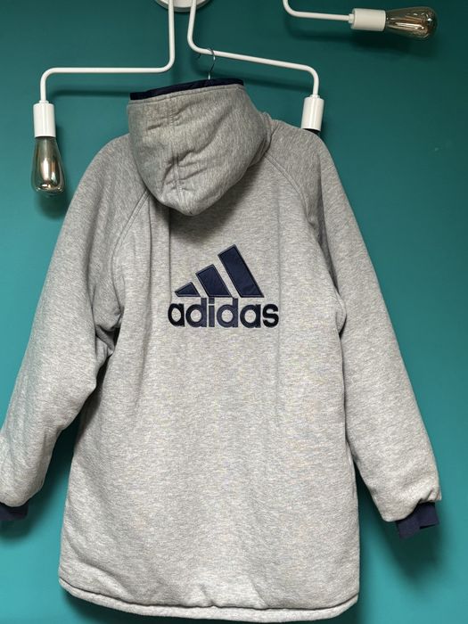 Adidas Vintage 2-side Jacket Blue/Gray вінтажна куртка Адідас