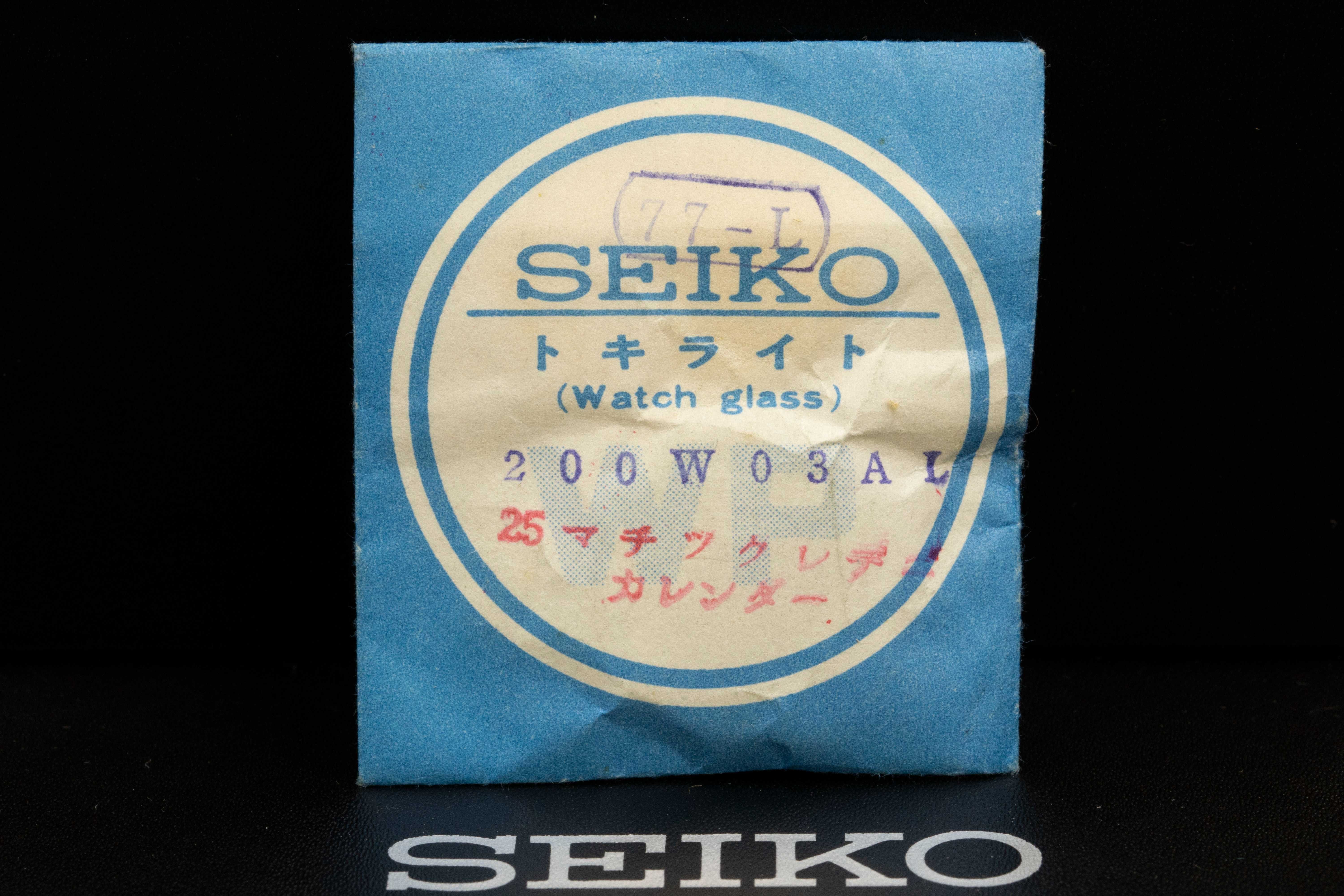 Szkiełko Seiko Orginal Crystal 200W03AL NOS 2518_0130 No30