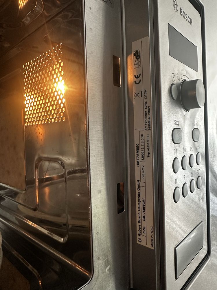 Microondas de encastrar Bosch