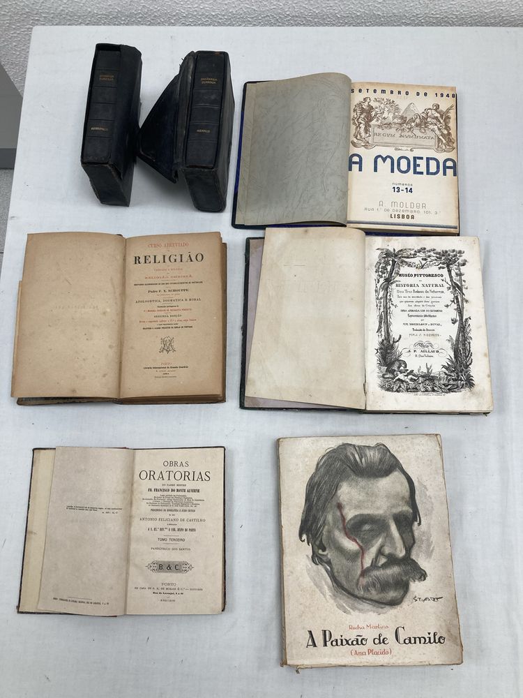 Livros Curso Abreviado de Religião, Padre F.X.Scouppe, 1894, Antigos
