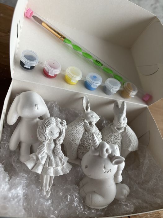 Набори для творчості, гіпсові фігурки