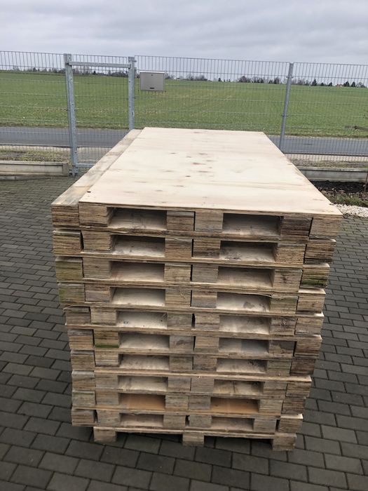 Duże palety pełna gruba płyta sklejka 2310x1120 2x1m paleta sklejkowa