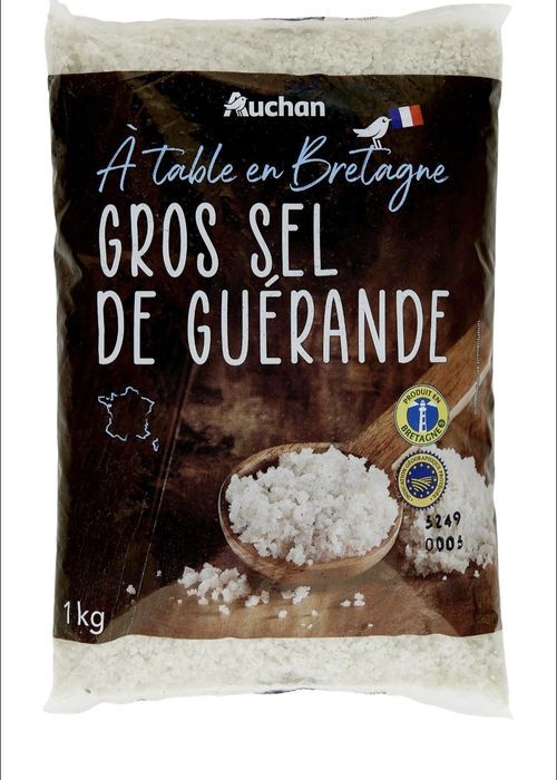 1kg CELTIC SALT GUÉRANDE naturalna sól celtycka szara gruboziarnista