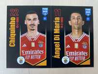 Cromo Angel Di Maria Fifa 365 Panini SLB Benfica Chiquinho