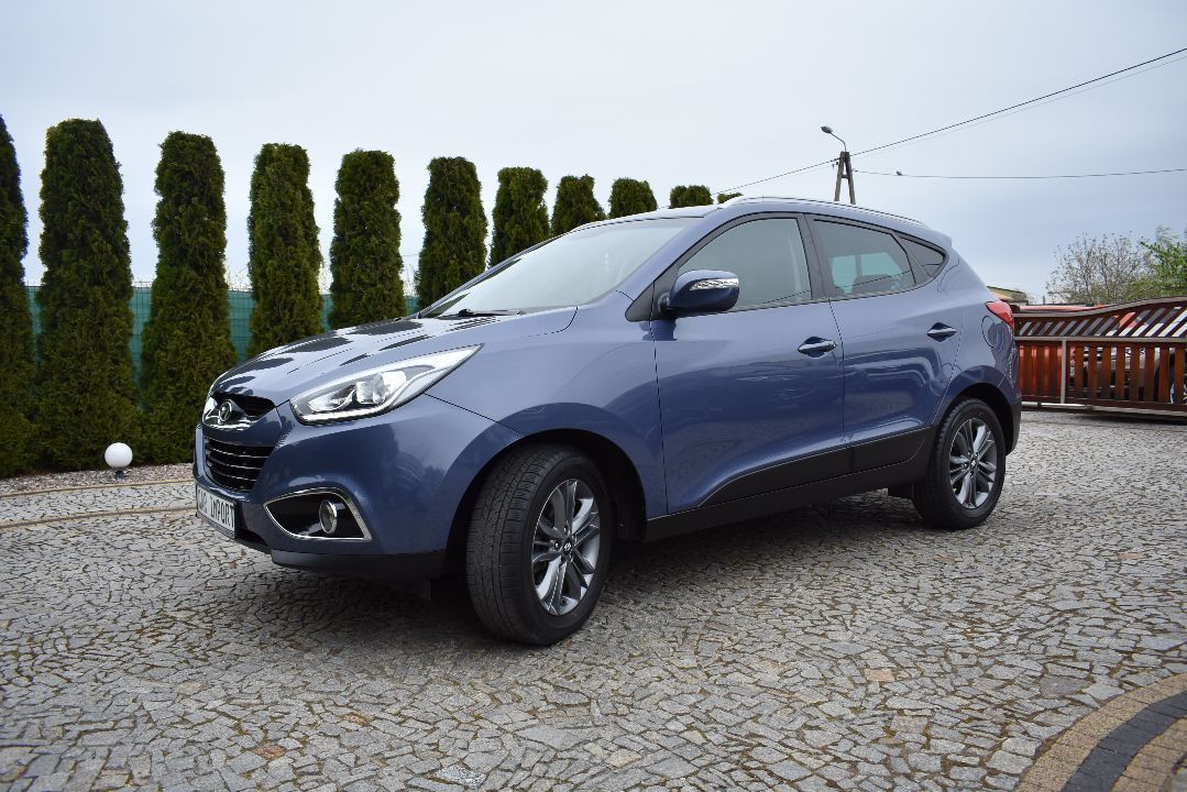 Hyundai ix35 1.7 CRDI World Cup Edition NAVI KAMERA LEDY mod.2015 Serwis Super Stan