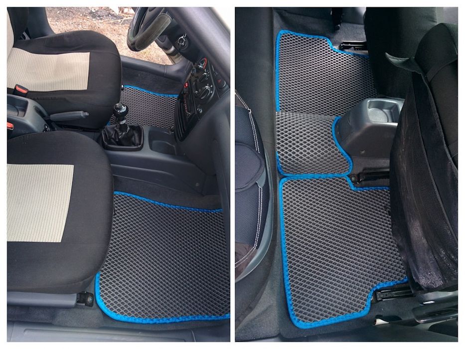 Оригинальные Ева,Eva коврики в салон ZAZ Lanos,Matiz,Nexia,Sens ЗАЗ тд