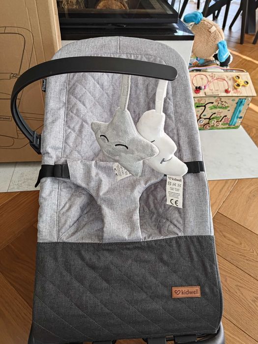 Leżaczek Kidwell Laro Grey/Black