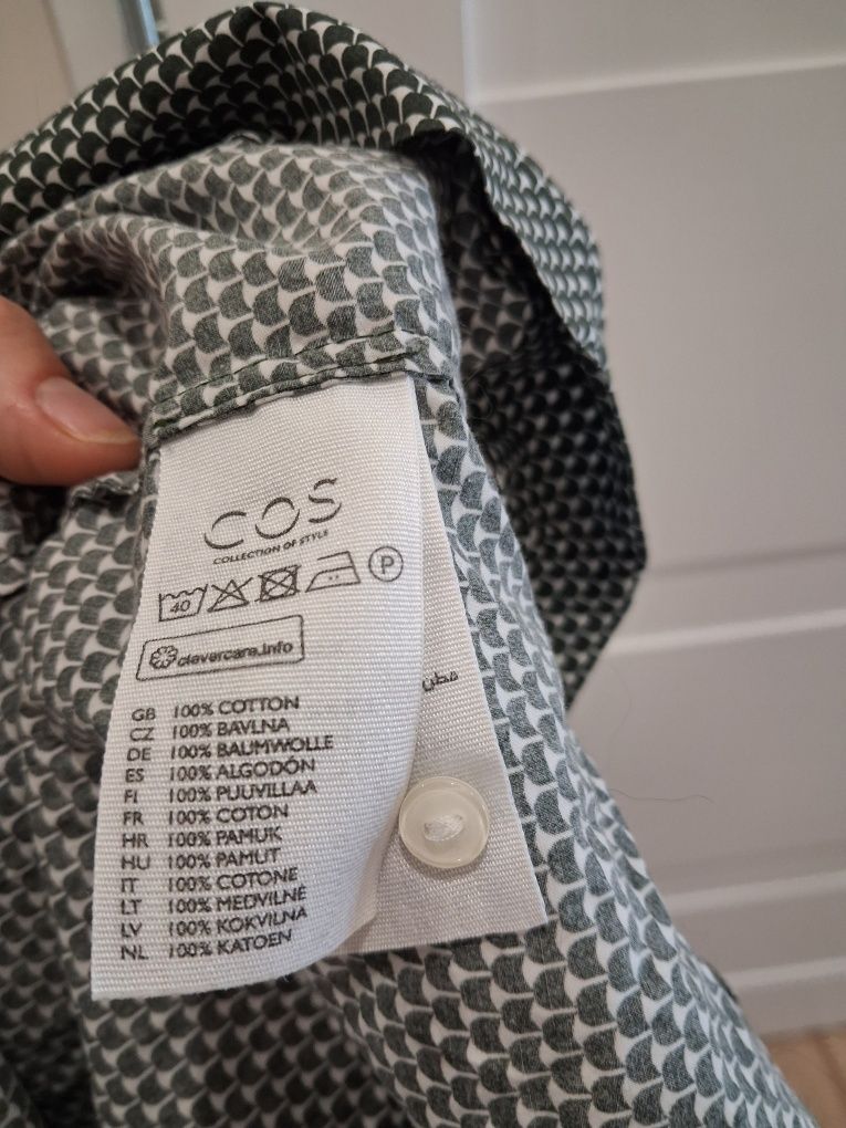 Cos bluzka damska koszula wzorzysta XS
