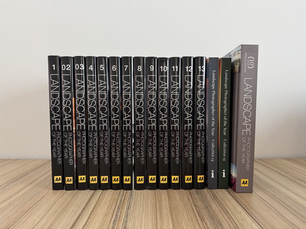 Coleção de Livros Landscape Photographer of the Year
