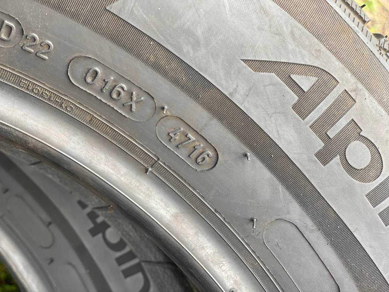 215/65/17 R17 Michelin Alpin5 99H 4шт Зимова шина